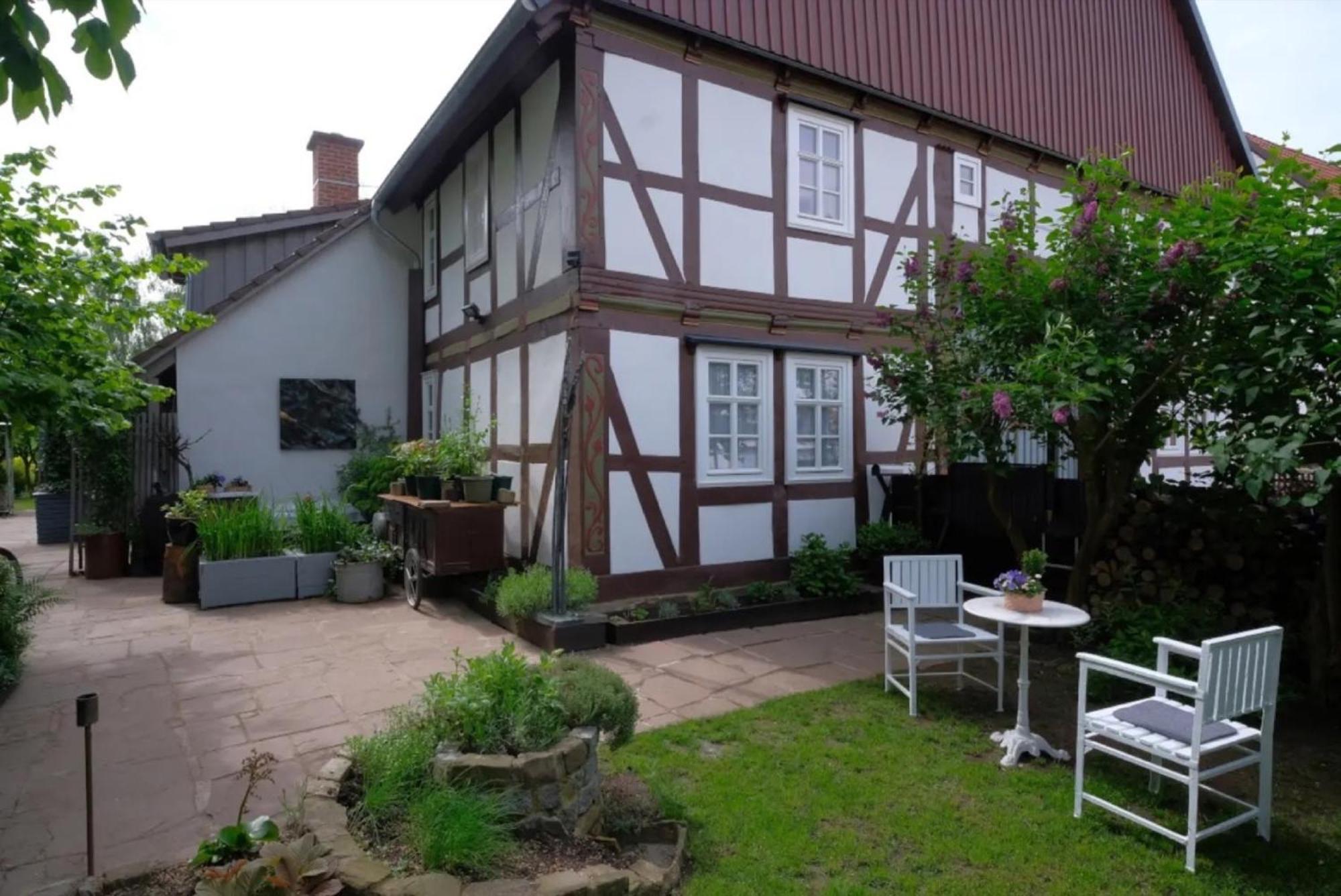 Ferienwohnung Beim Bildhauer Karl F Trendelburg Exterior foto